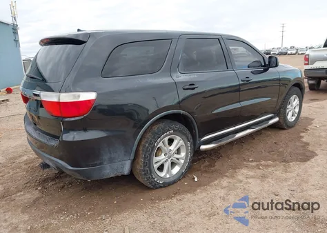2013 Dodge Durango Sxt из США, поврежденный, VIN 1C4RDHAG3DC512152